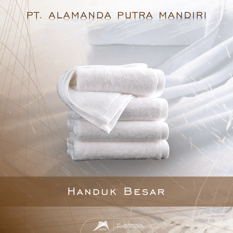 Handuk Flanel Rumah Sakit – Custom Bordir Logo - Thumbnail 3